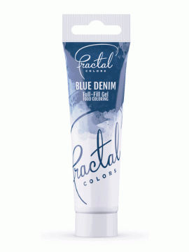 Fractal blue denim 30g